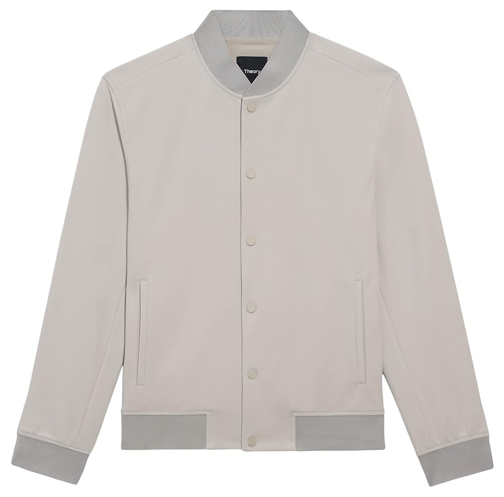 Theory Men's Murphy Precision Ponte, Putty, Small at Amazon